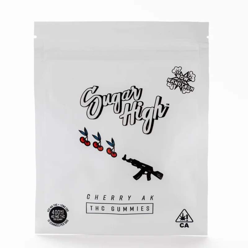 Sugar High Cherry Ak THC Gummies